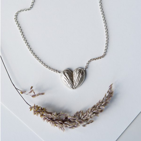 Almond Heart necklace